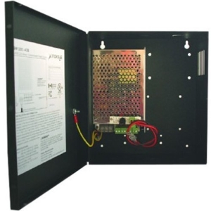 Inaxsys SW1205-4CB 12VDC at 5.5 Amps Power Supply with 4-Outputs & Enclosure, CUL/US Listing