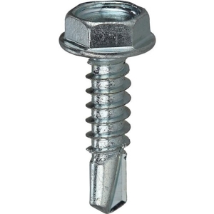 Dottie #14 x 1'' Hex Washer Head Self Drilling Screw