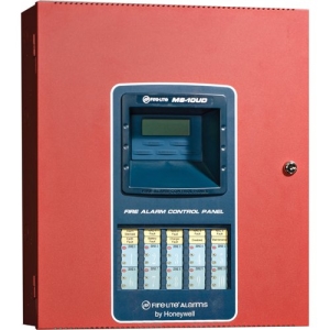 Fire-Lite MS-10UD-7C Ten-Zone, 24 V Fire Alarm Control Panel with Backbox & FLPS-7 Power Supply
