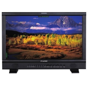 JVC DT-N21H 21.5" Full HD Broadcast Studio LED Monitor, 1920x1080, Gold Mount Battery Plate
