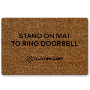 Alarm.com Wi-Fi Video Doorbell Touchless Mat