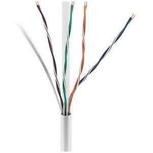 ADI 0E-CAT6RWHP CAT6+ 23/4 Riser Cable, UTP, CMR/FT4, 1000' (304.8m) Reel in Box, White