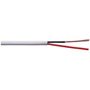 Componetics 114-0218C 18/2 Stranded Unshielded Riser Cable, 1000' (304.8m), White