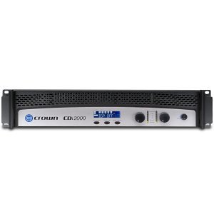 Crown CDi 2000 2-Channel 800W Power Amplifier, 70V/140V, 4 Ohms