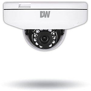 Digital Watchdog DWC-MF4WI6WC5 MEGApix CaaS 4MP Ultra Low-Profile IR Vandal Dome IP Camera, 6mm Fixed Lens