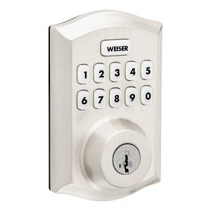 Weiser 9GED18000-026 Home Connect 620 Traditional Electronic Lock with Z-Wave, Satin Nickel (Replaces 9GED18000-016)