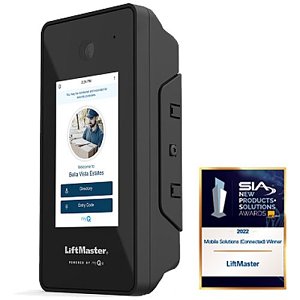LiftMaster CAPXS Smart Video Intercom S for Smaller Multi-Tenant Buildings and Single Family Homes, Surface-Mount/ Single Gang Box, Cloud-Based System