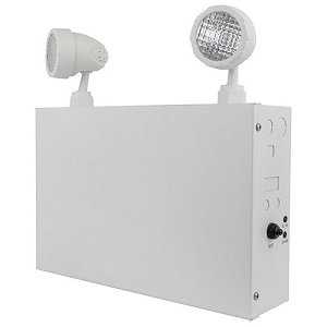 Maple Armor 10035 Steel Case 50W Remote Battery Unit with Adjustable Combo Heads, White Powder Coated (RO-Z2250U-N)