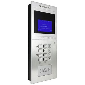 Maple Armor FW6306D FireWatcher 4G Intercom Wireless Building Door Phone with Braille