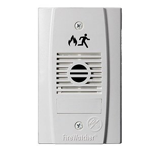 Maple Armor FW972M-N FireWatcher UL/ULC Conventional Mini-Horn without Silence Button, Wall Mount, Indoor, 88dB at 24VDC, White