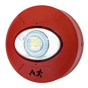 Maple Armor FW982G FireWatcher Multi-Candela Fire Alarm Strobe, Indoor, Wall or Ceiling Mount, Red