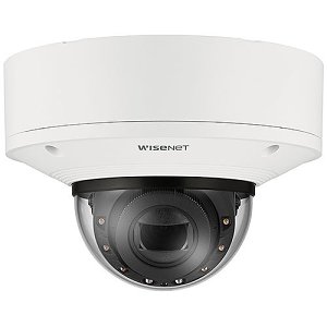 Hanwha XNV-8093R 6MP Outdoor IR Vandal Dome Camera, 10.9-29mm Motorized Varifocal Lens