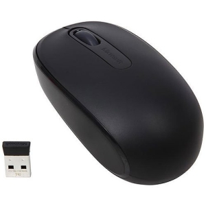 Microsoft 1850 Wireless Mobile Mouse- 2.4 GHZ - BLACK