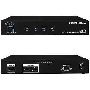 PureLink UHD-120 1�2 UHD/4K HDMI Distribution Amplifier, HDCP Compliant