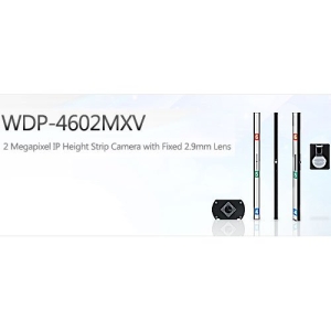 Weldex WDP-4602MXV 2 Megapixel Network Camera - Height Strip