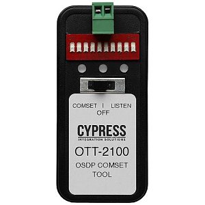 Cypress OTT-2100 Handheld OSDP Test COMSET Configuration Tool for Device ID and Baud Rate