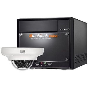 Digital Watchdog DW-CUV7DKIT34 Bundle (4) 6K-MV72Di28T 5MP 2.8-12mm Varifocal Lens Vandal Dome Cameras (1) 6K-BJCUBE3T 3TB HDD NVR