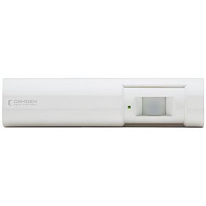 Camden CM-RQE70A PIR Request To Exit Detector with Wiring Terminal, C/W (2) Form C (DPDT) Contacts, 12/24 VDC, White