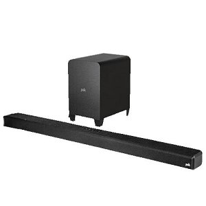 Polk SIGNA S4 True Dolby Atmos 3.1.2 Sound Bar with Wireless Subwoofer, EARC and Bluetooth