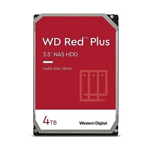 WD WD40EFZX Red Plus NAS HDD, 4 TB