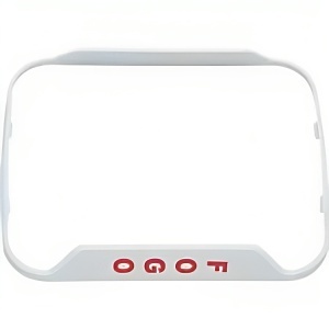 System Sensor BZSPW-PG L-Series "FOGO" Bezel for Wall-Mount Speaker, Works with SPCWL, SPCWL-BP10 Model, White