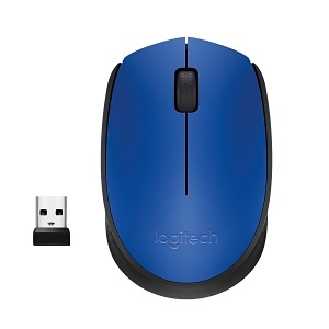 Logitech 910-004800 Wireless Mouse M170, Blue