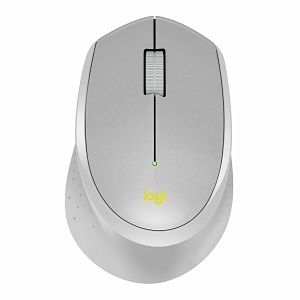 Logitech 910-004908 M330 Silent Plus Wireless Mouse, Silver