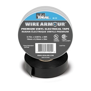 IDEAL 46-33 Electrical Tape, Preminum Vinyl Elec Tape 66'