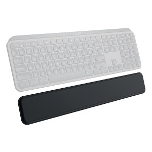 Logitech 956-000001 MX Palm Rest Keyboard Wrist Rest, Graphite