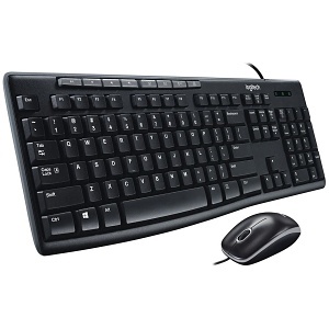 Logitech 920-002714 Media Combo MK200 Computer Keyboard & Mouse Kit