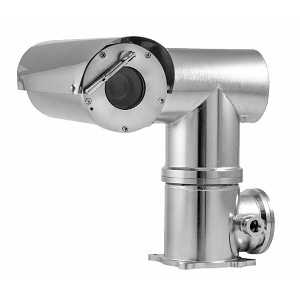 Hanwha TNU-X6320A1F2WT2-C 2MP Explosion Proof PTZ Camera, 4.44-142.6mm Lens, 32x Optical Zoom, 16x Digital Zoom, 24VAC