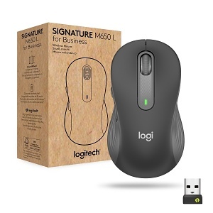 Logitech 910-006346 Graphite Bluetooth Wireless Mouse, M650