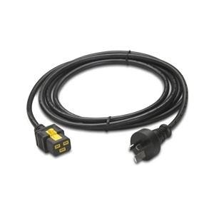 APC AP8754 Power Cord, Locking C19 to Australia Plug, 3.0m