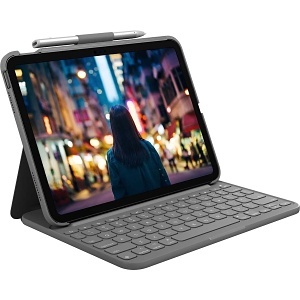 Logitech 920-011368 Slim Folio for iPad 10th Gen, Computer Keyboard