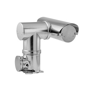 Hanwha TNU-X6320A2F2WT1-Z 2MP Explosion Proof PTZ IP Camera, 4.44-142.6mm Lens, 32x Optical Zoom, 16x Digital Zoom, 110VAC