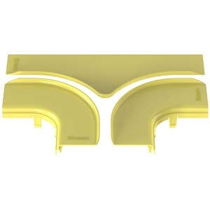 Panduit FRTSC6LBL SPLIT Cover Horizontal TEE