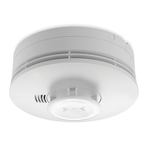 Honeywell Home 5800SMOKEV Wireless Smoke and Heat Detector, Round, White (Replaces 5808W3 and 5806W3)