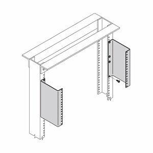 Eaton Tripp Lite SB58502FB Cooper B-Line Mounting Bracket for Network Equipment, Black
