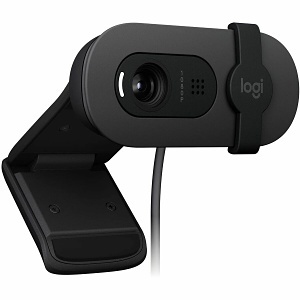 Logitech 960-001579 Brio 105 Full HD 1080p Business Webcam, Black