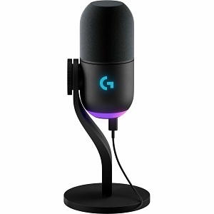 Logitech 988-000567 Yeti GX Wired Supercardioid Dynamic Gaming Microphone with LightSync RGB Lights