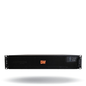 Digital Watchdog DW-BJP2U120T-LX Blackjack P-Rack 2U 8-Bay Chassis Server, Linux OS, 120TB