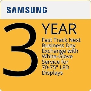 Samsung P-LM-NI1X72O 3-Year Warranty Wall Gauge Feet Service for 75', Stainless Steel