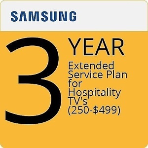 Samsung P-HD-3N5X19O ProCare Extended Service Plan with Onsite Repair for Hospitality TVs, 3-Year