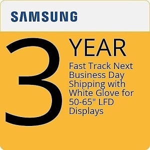 Samsung P-LM-NEWX57HP ODS QSR 55" ND Fast Track with White Glove Next Day Service, 3-Year