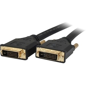Comprehensive DVI-DVI-3PROBLK Pro AV/IT Series 26 AWG DVI-D Dual Link Cable 3'
