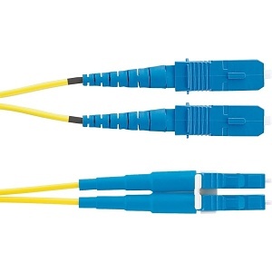 Panduit F92ELLNSNSNM015 Fiber Optic Patch Cord, OS2 2-Fiber 1.6mm PC LSZH Line Card1 Duplex/Silver Coated Copper Duplex, Standard, 15m