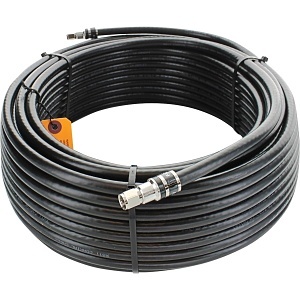 Wilson 951100 RG11 Low Loss Coax Cable, F-Male to F-Male, 100'