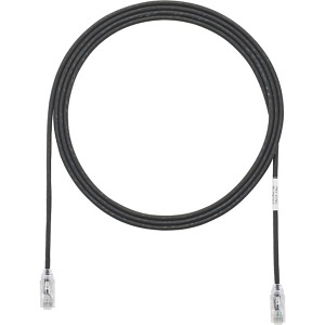 Panduit UTP28SP10BL-Q CAT6 Cable 28 AWG UTP, CM/LSZH, 10', Black