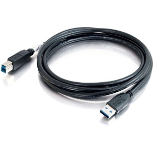Ortronics 54173 USB 3.0 AM-BM Cable, 1m, Black