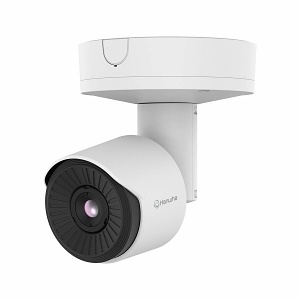 Hanwha TNO-C3012TRA T Series QVGA Radiometric AI Thermal Camera, 4.4mm Fixed Lens, IP66, IK10, White